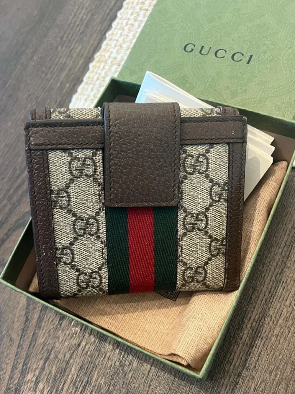 Gucci card holder